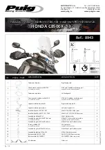 PUIG 8943 Mounting Instructions preview