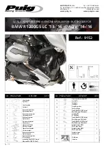 Preview for 1 page of PUIG 9152 Mounting Instructions