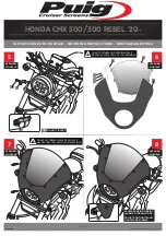 Preview for 3 page of PUIG DARK NIGHT 21102 Mounting Instructions