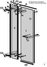 Предварительный просмотр 7 страницы PUK Duschkabinen VISPA 1DTE+SW(2)+SW(3) Assembling Instruction