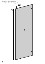 Предварительный просмотр 8 страницы PUK Duschkabinen VISPA 1DTE+SW(2)+SW(3) Assembling Instruction