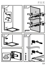 Preview for 13 page of PUK Duschkabinen VISPA 1DTE+SW(2)+SW(3) Assembling Instruction