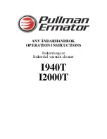 Preview for 1 page of pullman Ermator I2000T Operation Instructions Manual