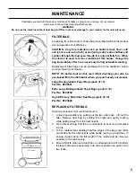 Предварительный просмотр 5 страницы Pullman Holt Hank Jr Operation & Care Instructions Manual