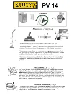 Preview for 1 page of Pullman PV 14 Manual