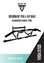 Предварительный просмотр 13 страницы Pullup & Dip Doorway Pull-Up Bar User Manual