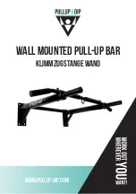 Предварительный просмотр 13 страницы Pullup & Dip Wall Mounted Pull-Up Bar Manual