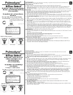 Preview for 2 page of Pulmodyne BiTrac Select Quick Start Manual