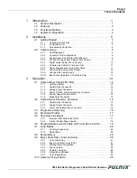 Preview for 5 page of Pulnix TM-1402 series Operating Manual