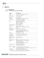 Preview for 42 page of Pulnix TM-1402 series Operating Manual