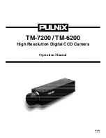 Preview for 1 page of Pulnix TM-6200 Operation Manual