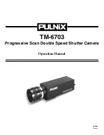 Pulnix TM-6703 Operation Manual предпросмотр