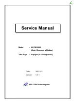 Puloon LCDM-2000 Service Manual предпросмотр