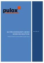 PULOX ABDM50 Instruction Manual предпросмотр