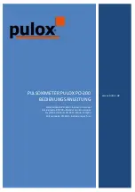 Предварительный просмотр 1 страницы PULOX PO-200 Instruction Manual