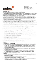 Preview for 10 page of PULOX PO-200 Instruction Manual