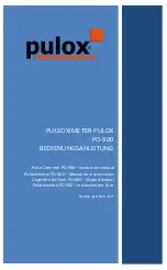 PULOX PO-900 Instruction Manual предпросмотр