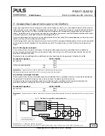 Preview for 8 page of Puls dimension PISA11 Series Datasheet