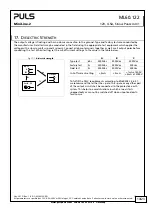 Предварительный просмотр 14 страницы Puls 875404001713 Manual