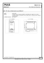 Предварительный просмотр 16 страницы Puls 875404001713 Manual