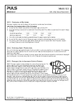 Предварительный просмотр 19 страницы Puls 875404001713 Manual