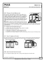 Предварительный просмотр 20 страницы Puls 875404001713 Manual