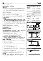 Preview for 2 page of Puls CD5.121 Installation Manual