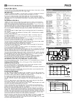 Preview for 2 page of Puls CP10.241-S1 Installation Manual