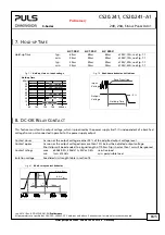 Preview for 9 page of Puls CPS20 Series Manual