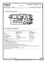 Preview for 12 page of Puls CPS20 Series Manual