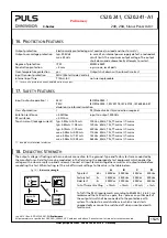 Preview for 16 page of Puls CPS20 Series Manual