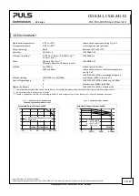 Preview for 15 page of Puls CS10.241-S1 Manual