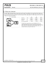 Preview for 17 page of Puls CS10.241-S1 Manual