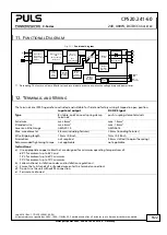 Предварительный просмотр 9 страницы Puls Dimension C Series Manual