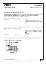 Preview for 24 page of Puls Dimension CP Series Manual