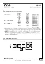 Preview for 11 page of Puls DIMENSION CS5.243 Manual