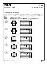 Preview for 26 page of Puls DIMENSION CS5.243 Manual