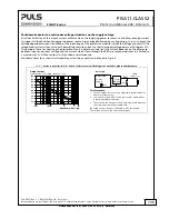 Предварительный просмотр 7 страницы Puls Dimension PISA11 Series Manual