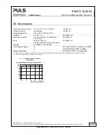 Предварительный просмотр 15 страницы Puls Dimension PISA11 Series Manual