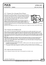 Preview for 25 page of Puls Dimension Q-Series Manual