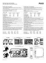 Preview for 4 page of Puls DIMENSION QS5-Series Instruction Manual