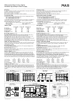 Предварительный просмотр 4 страницы Puls Dimension QT20 Series Instruction Manual