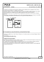 Предварительный просмотр 4 страницы Puls DIMENSION U Series Manual