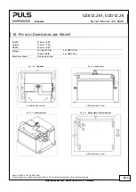 Предварительный просмотр 8 страницы Puls DIMENSION U Series Manual