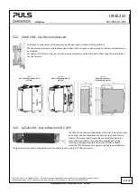 Предварительный просмотр 25 страницы Puls DIMENSION UB40.241 Manual