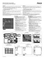 Preview for 4 page of Puls DIMENSION UC10 Series Instruction Manual