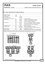 Предварительный просмотр 3 страницы Puls Dimension Y Series Manual