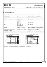 Предварительный просмотр 8 страницы Puls Dimension Y Series Manual