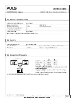 Предварительный просмотр 9 страницы Puls Dimension Y Series Manual