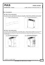 Предварительный просмотр 12 страницы Puls Dimension Y Series Manual